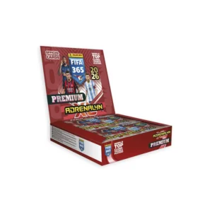 Caja Premium FIFA 365 Adrenalyn XL 2026 con 10 Sobres Panini