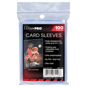 Fundas blandas (card sleeves) para tarjetas estándar Ultra Pro (100 unidades)