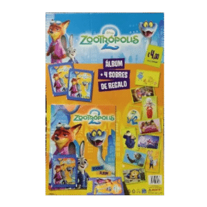 Zootrópolis 2 – Álbum con 4 sobres de regalo Panini
