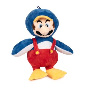 Nintendo Super Mario Bros Peluche Mario Pingüino 30cm