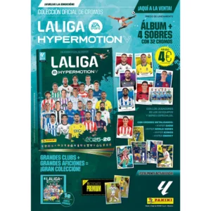 Hypermotion Álbum LaLiga + 4 Sobres Panini
