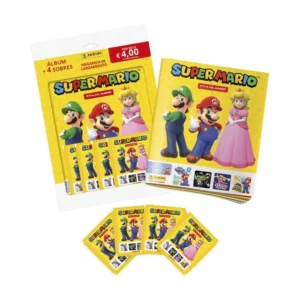 Super Mario Bros It´s-a Me Pack de Lanzamiento Álbum + 4 Sobres 2026 Panini