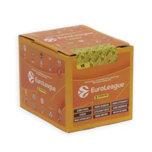 Euroleague Basket 2025-2026 Caja con 36 sobres Panini