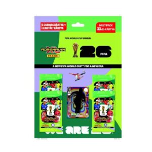 Multipack 4 Sobres + 1 Limited Edition Card FIFA World Cup 2026 Adrenalyn XL Panini