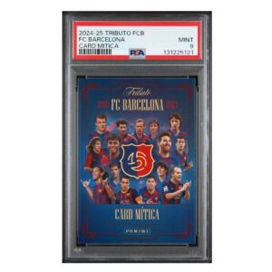 2024-25 Panini Tributo FC Barcelona Card Mitica PSA 9