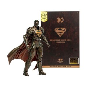 Superboy-Prime (Infinite Crisis) Patina Edition Gold Label 18cm Figura McFarlane Toys Store Exclusive