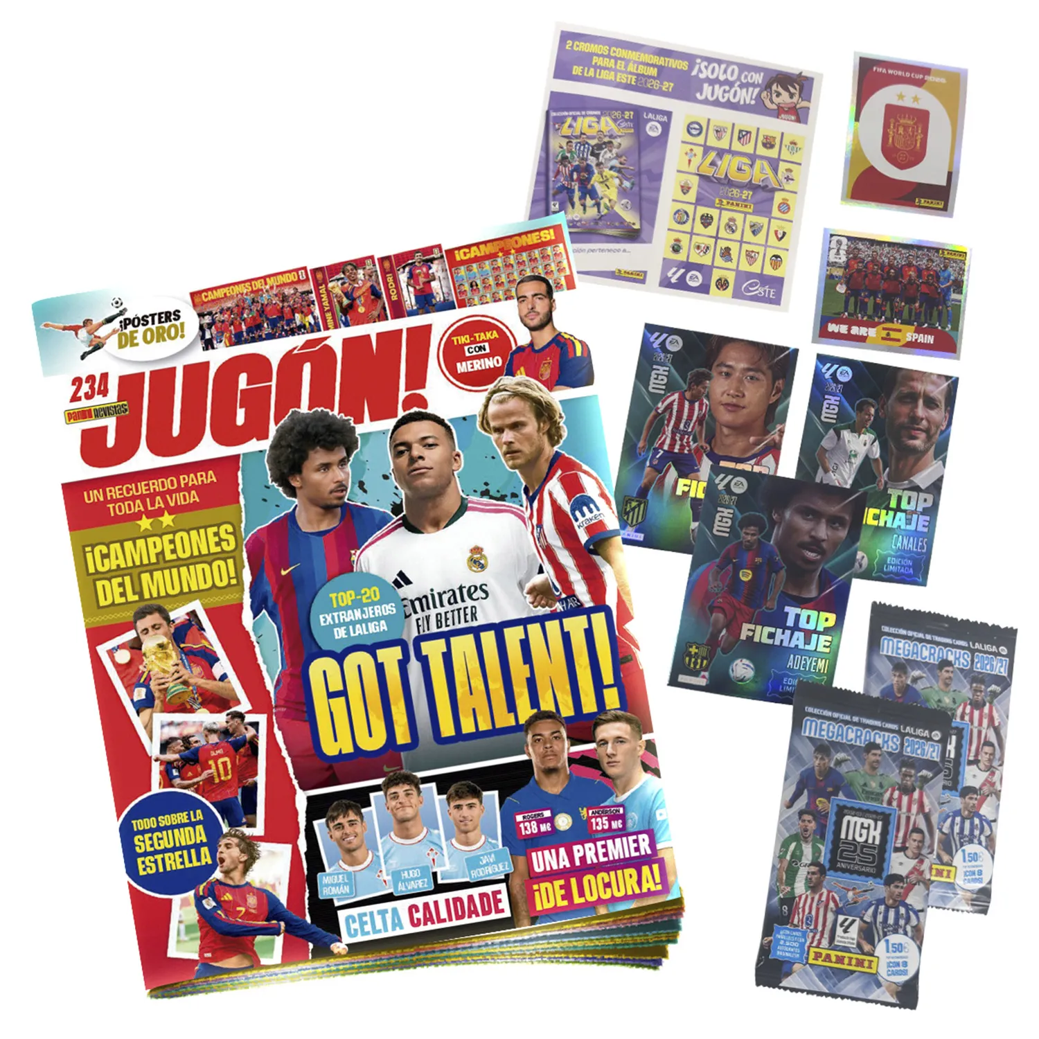 Revista Jugón nº234 Panini - Imagen 1