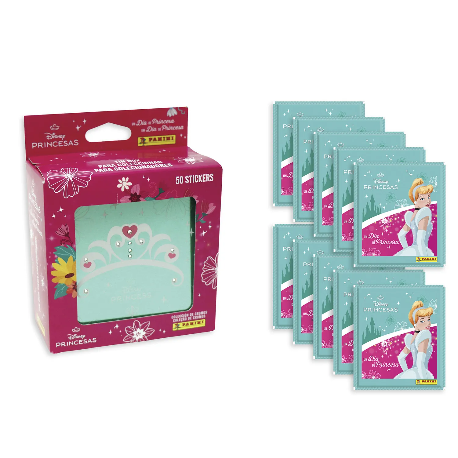 Disney Princesas: Un dia de Princesa - Tin box - Panini - Imagen 3
