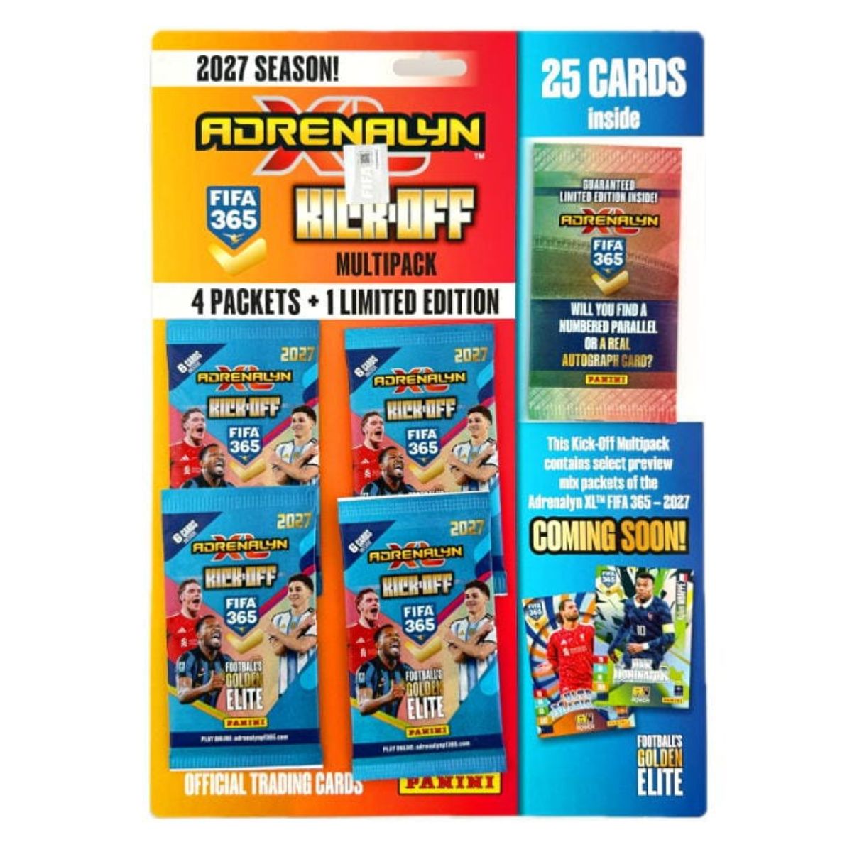 FIFA 365 Adrenalyn XL 2027 - Kick-Off Multipack - Panini - Imagen 1