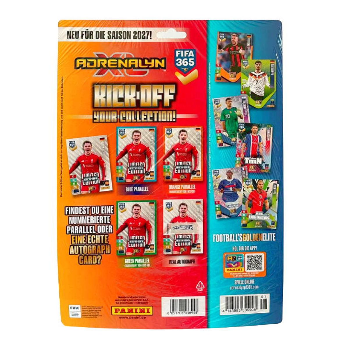 FIFA 365 Adrenalyn XL 2027 - Kick-Off Multipack - Panini - Imagen 2